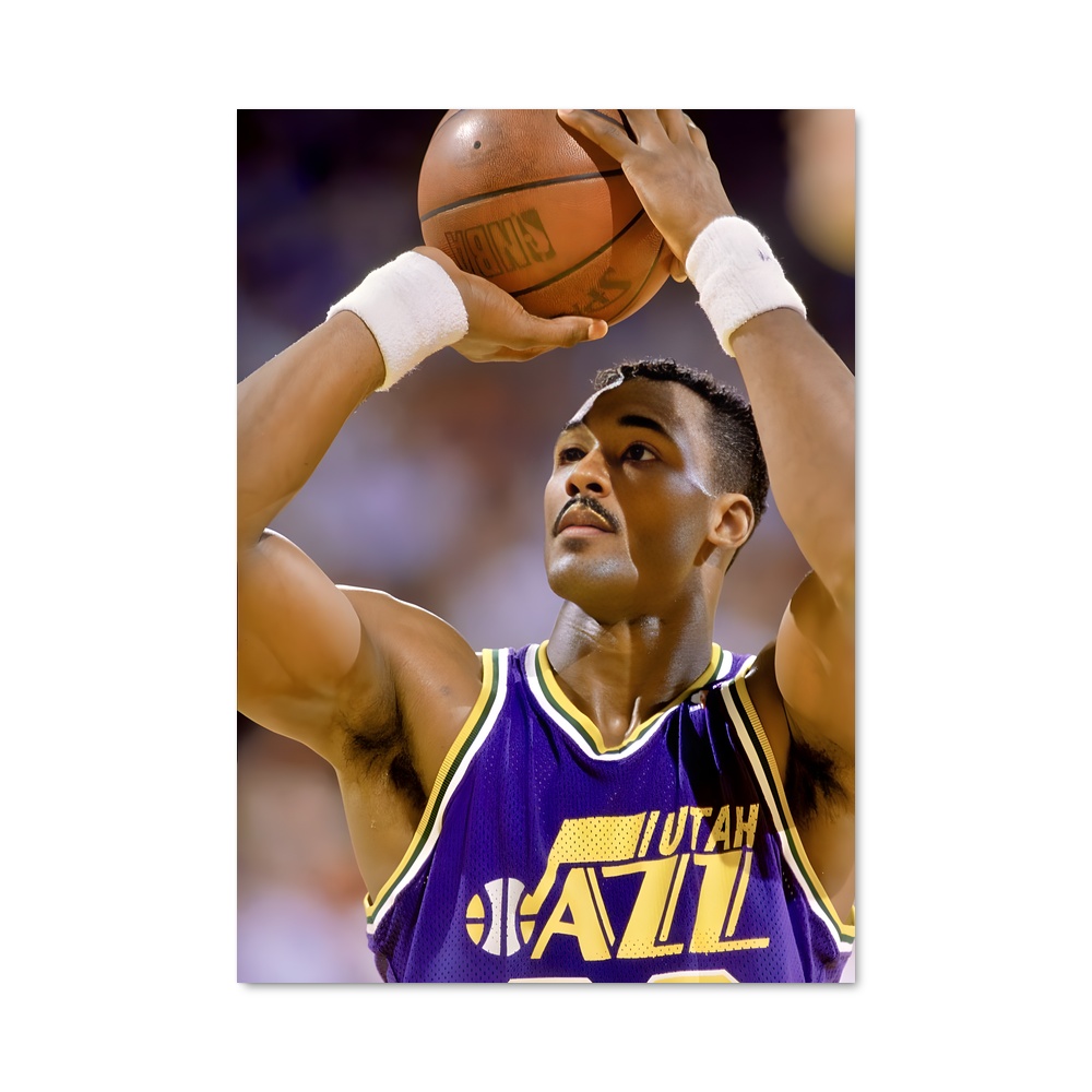 Poster Karl de malone – affiche Basketball